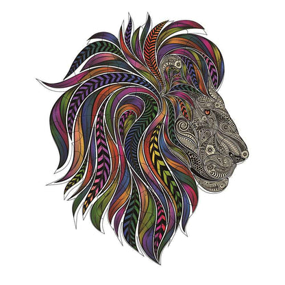 Each Piece Is Animal Shaped Christmas Gift Colorful Elephant Turtle Wooden Jigsaw Puzzles