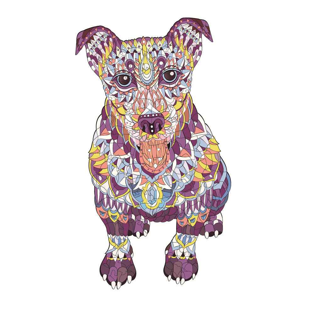 Each Piece Is Animal Shaped Christmas Gift Colorful Elephant Turtle Wooden Jigsaw Puzzles