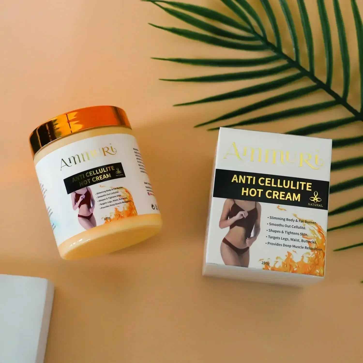 Ammuri Toning &amp; Firming Body Cream – Targets Appearance of Cellulite &amp; Stretch Marks (250g)