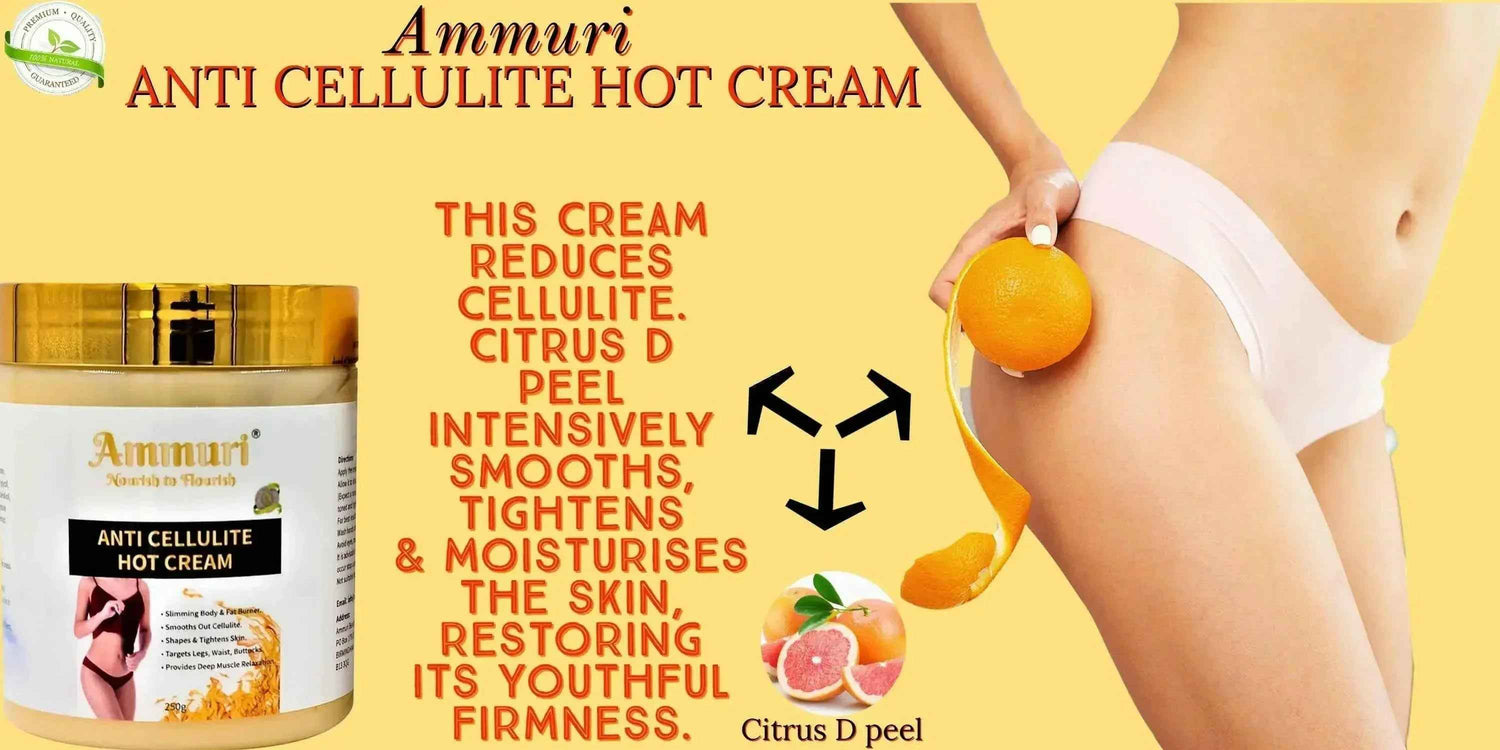 Ammuri Toning &amp; Firming Body Cream – Targets Appearance of Cellulite &amp; Stretch Marks (250g)