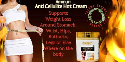 Ammuri Toning &amp; Firming Body Cream – Targets Appearance of Cellulite &amp; Stretch Marks (250g)