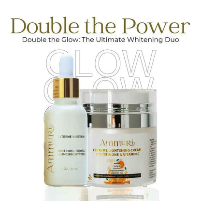 Ammuri Brightening Cream &amp; Serum Set for Radiant Skin