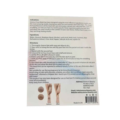 Ammuri Deep Exfoliating Foot Mask for Soft Feet