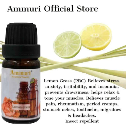 Ammuri Skincare Essential Oils Gift Set - Aromatherapy Blend