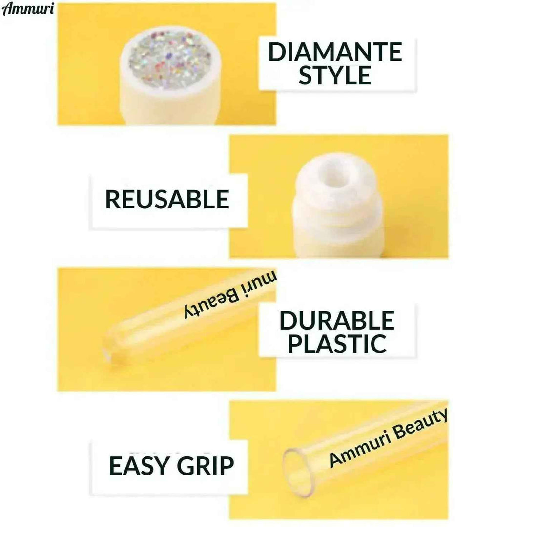 Ammuri Skincare Hygienic Mascara Brushes &amp; Brow Wands