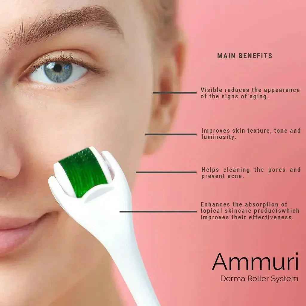 Ammuri Skincare Micro Needle Derma Roller System