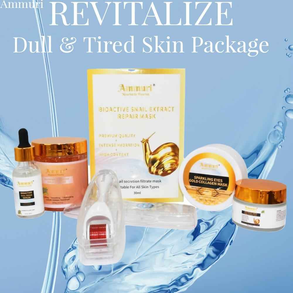 Ammuri Organic Skincare Package for Dull &amp; Tired Skin
