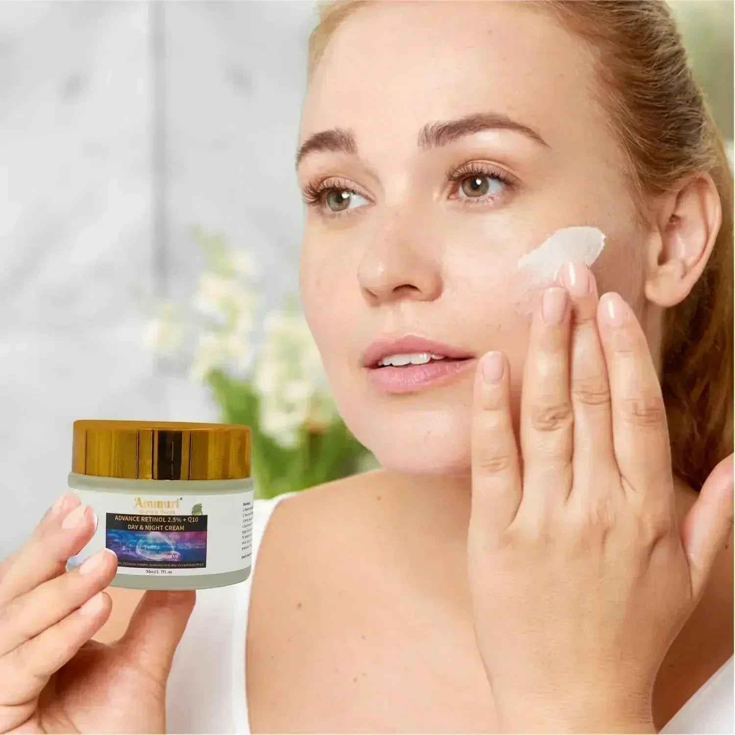 Ammuri Beauty Q10 Face Cream &amp; Advance Retinol 2.5% Cream