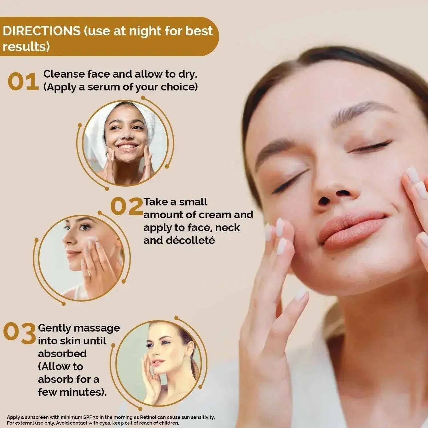 Ammuri Beauty Q10 Face Cream &amp; Advance Retinol 2.5% Cream