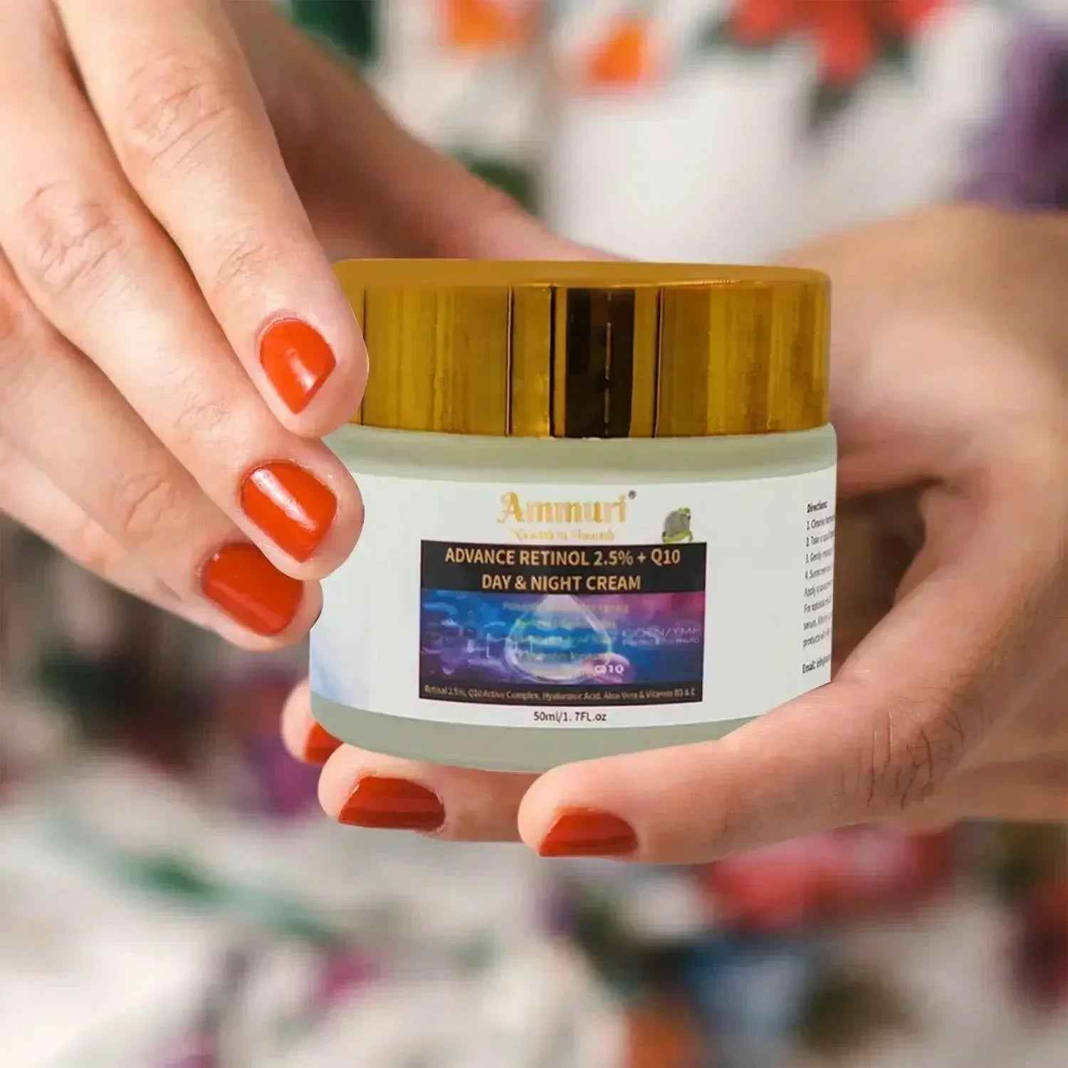 Ammuri Beauty Q10 Face Cream &amp; Advance Retinol 2.5% Cream