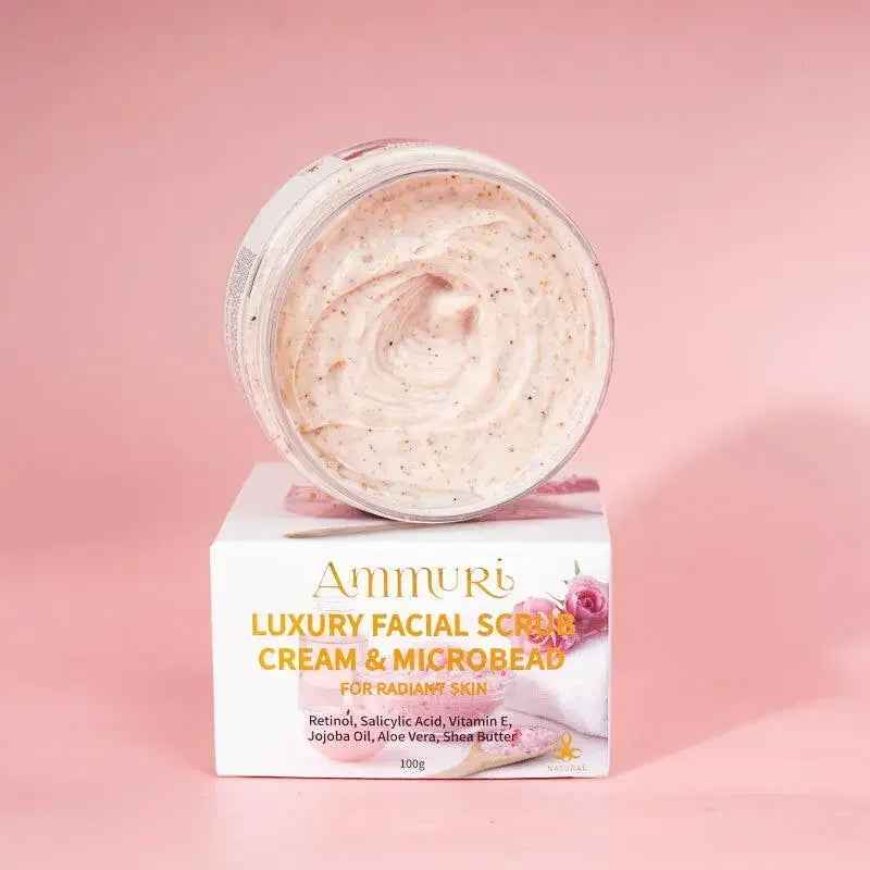 Ammuri Skincare Retinol Facial Scrub - Exfoliating Cream