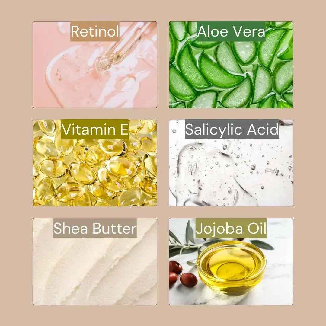 Ammuri Skincare Retinol Facial Scrub - Exfoliating Cream