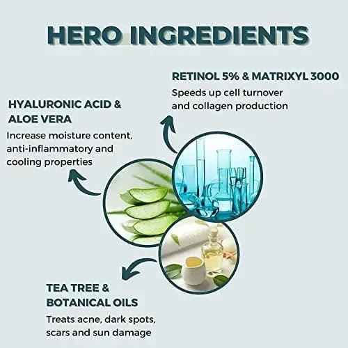 Ammuri Retinol Serum 5% Apple Stem Cell - Ultimate Anti-Aging Treatment 30ml