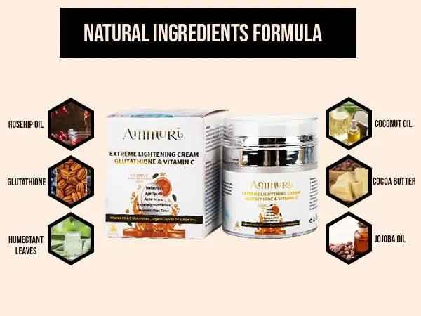 Ammuri Skincare Lightening Cream with Vitamin C &amp; Glutathione