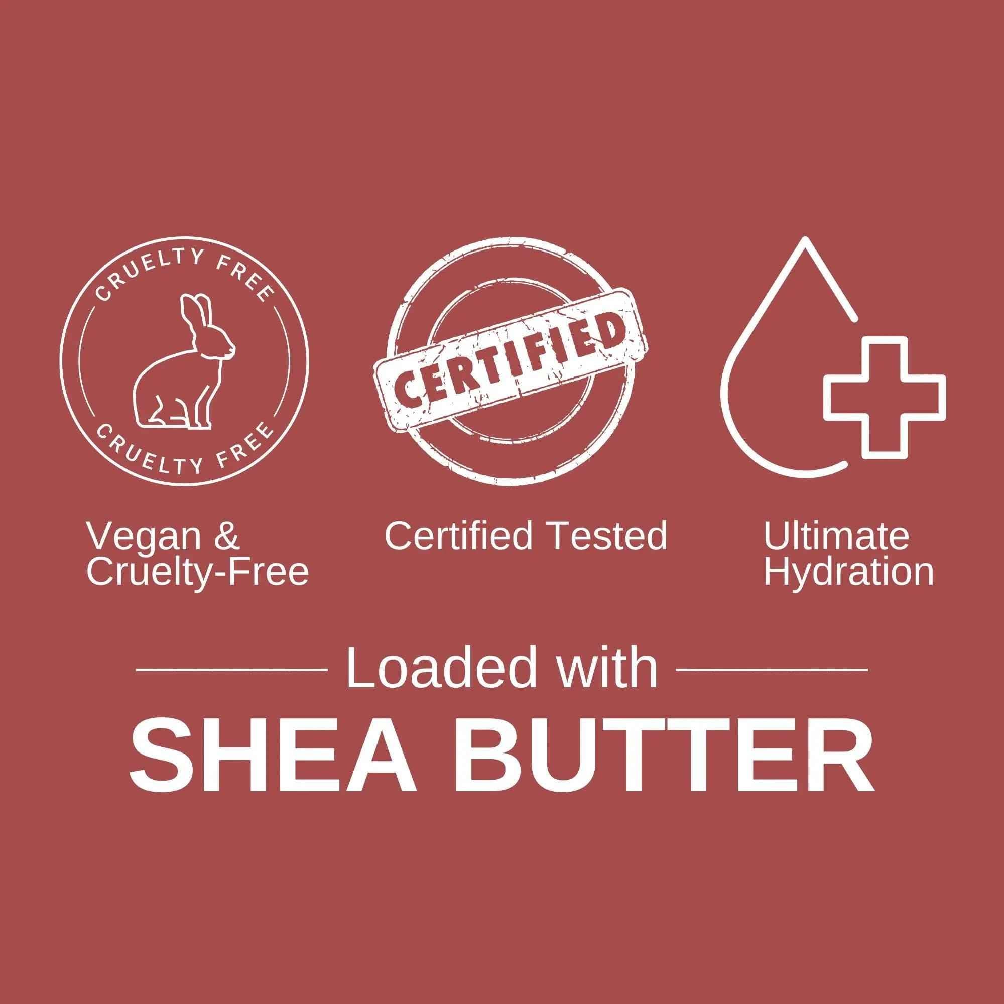 Ammuri Shea Butter Luxury Bar Soap - Soften Soothe Pamper Skin Daily 250g