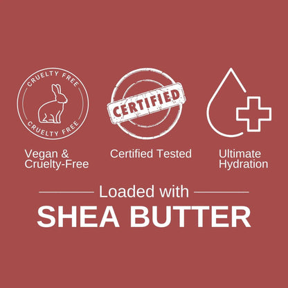 Ammuri Shea Butter Luxury Bar Soap - Soften Soothe Pamper Skin Daily 250g