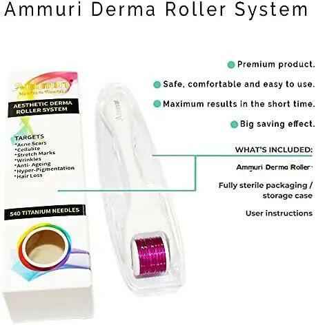 Ammuri Skincare Titanium Derma Roller System