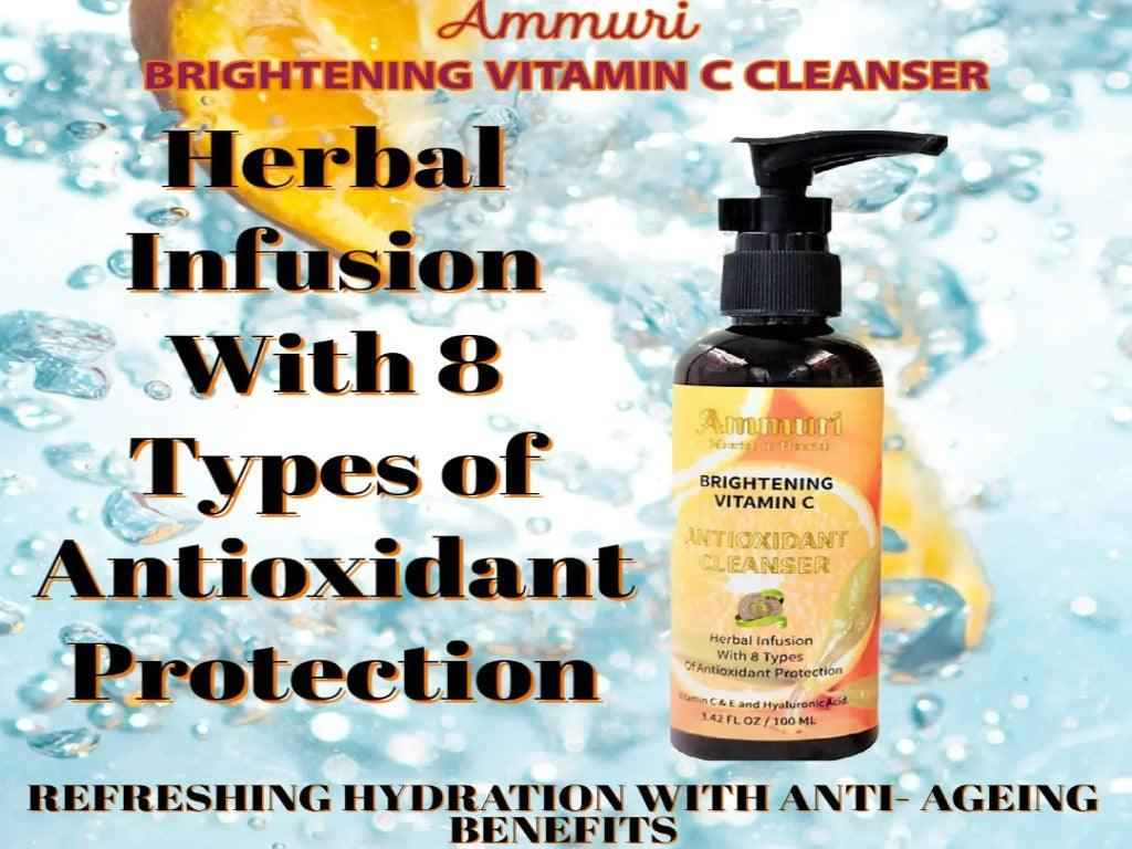 Ammuri Vitamin C Antioxidant Cleanser for Radiant Skin