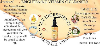 Ammuri Vitamin C Antioxidant Cleanser for Radiant Skin