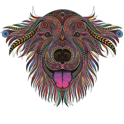 Each Piece Is Animal Shaped Christmas Gift Colorful Elephant Turtle Wooden Jigsaw Puzzles