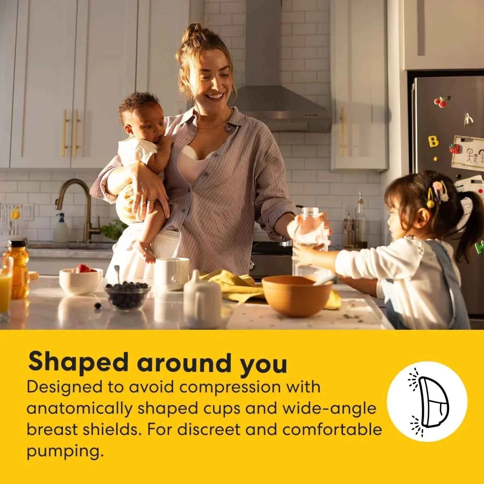 Medela Motion InBra Double Electric Wearable Breast Pump