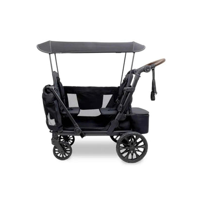 Wonderfold L2 Quad Stroller Wagon - Black