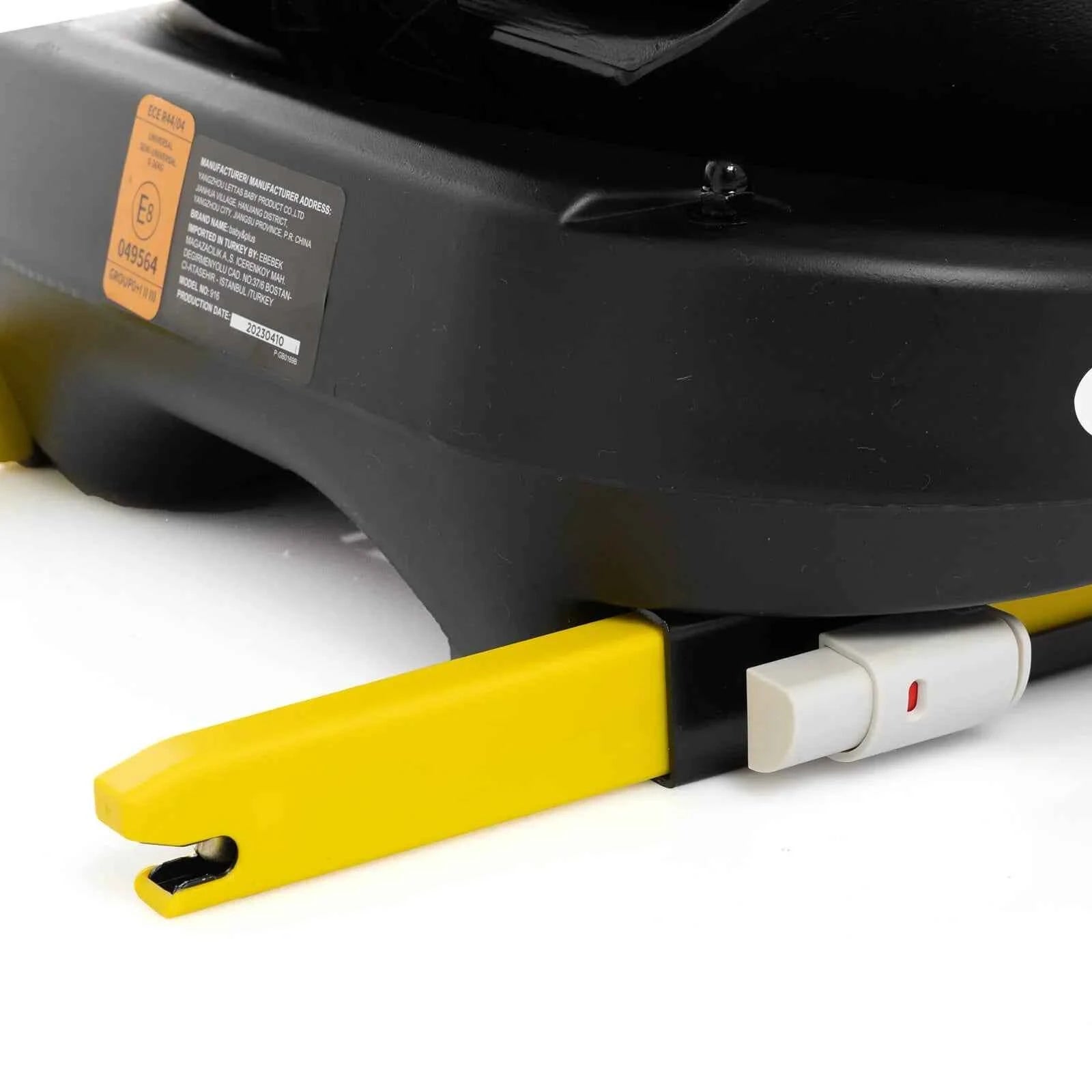 baby plus Orbitfix Group 0+/1/2/3 (Birth to 12 Years) Car Seat - Black