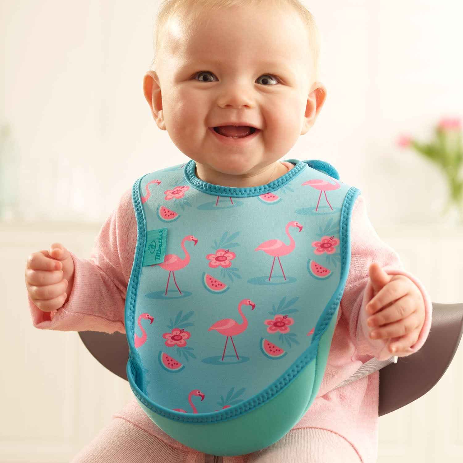 Weaning Bib - Flamingos UltraBib