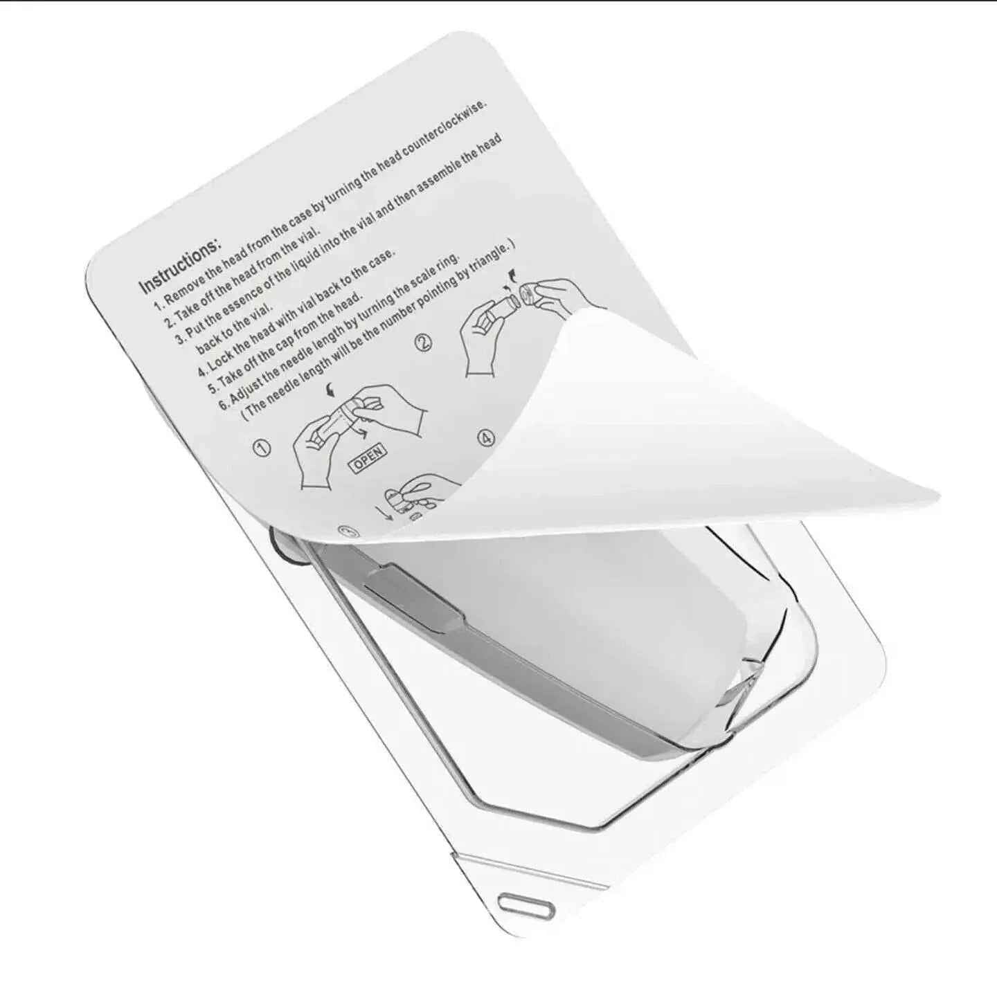 Ammuri Adjustable Derma Roller – 6-in-1 Microneedle Skin Tool for Face, Hair &amp; Body