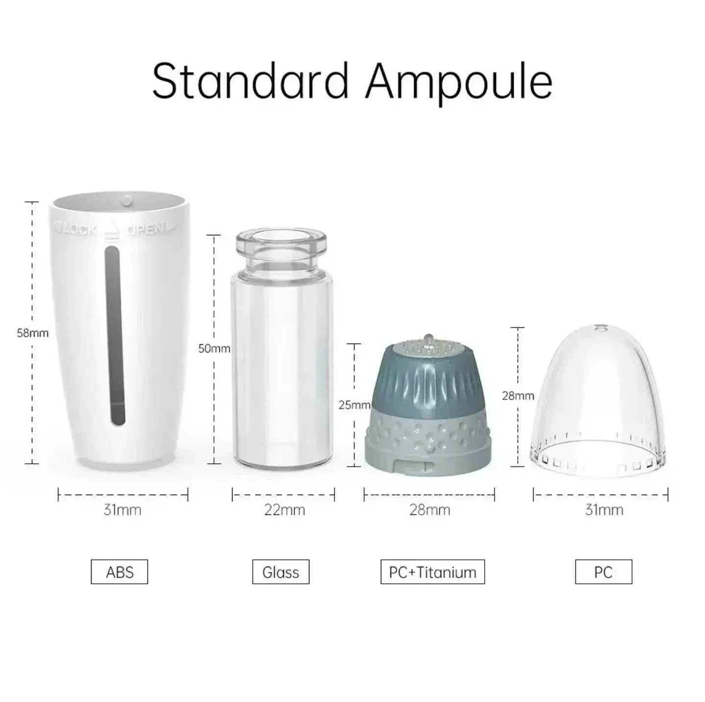 Ammuri Adjustable Derma Roller – 6-in-1 Microneedle Skin Tool for Face, Hair &amp; Body