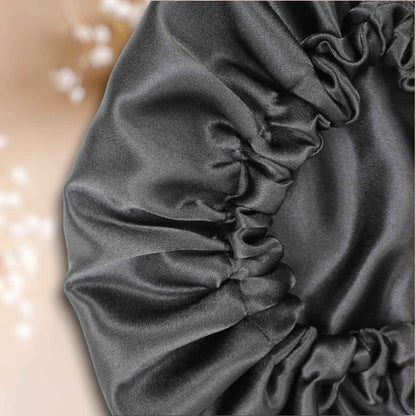 BLVCK Reversible Satin Bonnet – Black Hair Protection &amp; Style