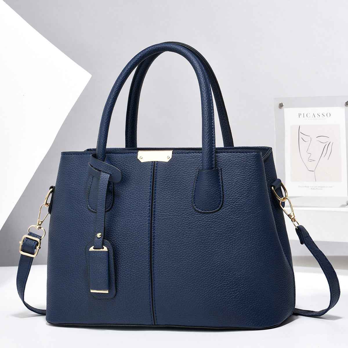 Women PU Leather Handbags Ladies Large Capacity Tote Bag Female Square Shoulder Bags New Fashion Crossbody Bags