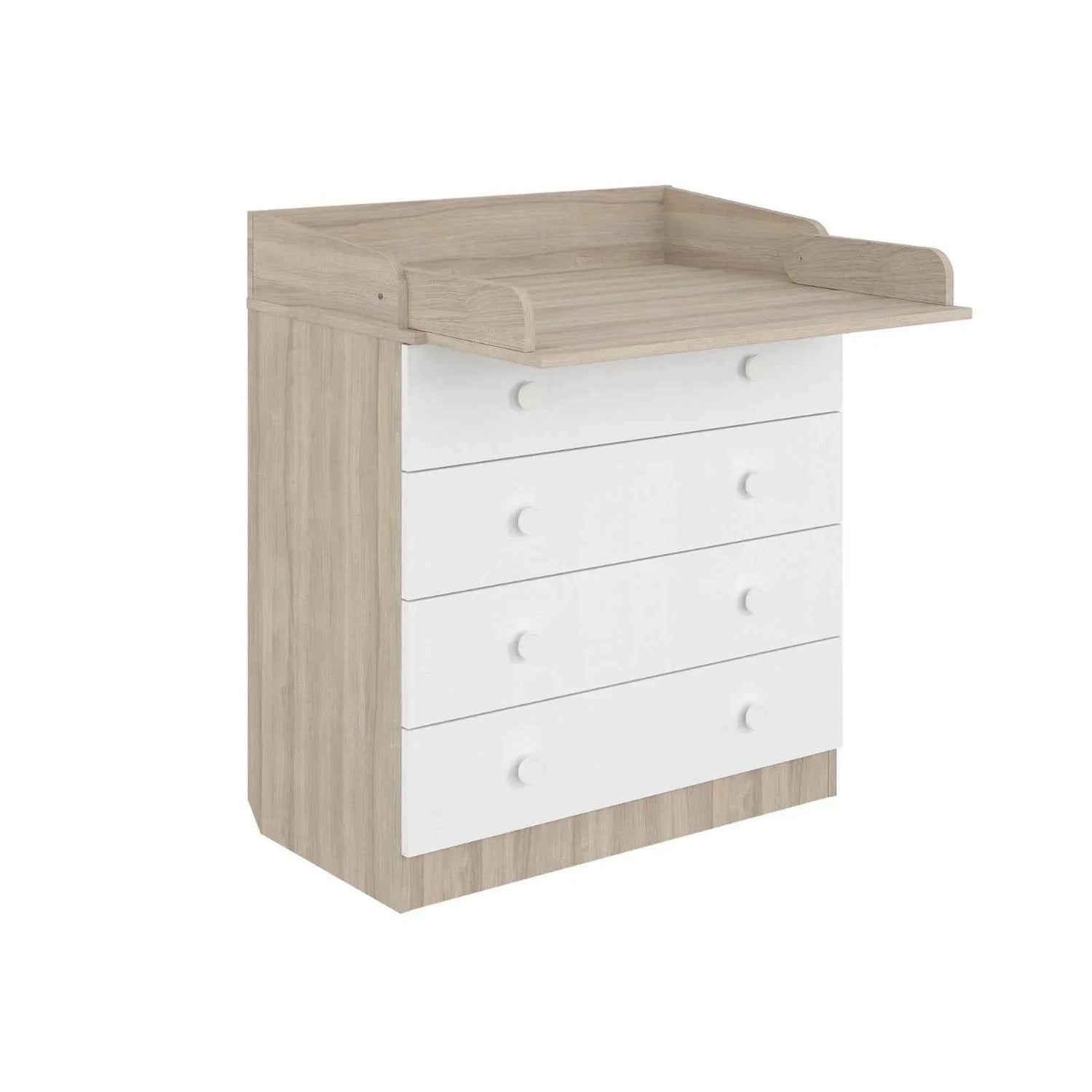 Shefa Kids 800 Changing Dressers - Elm/White