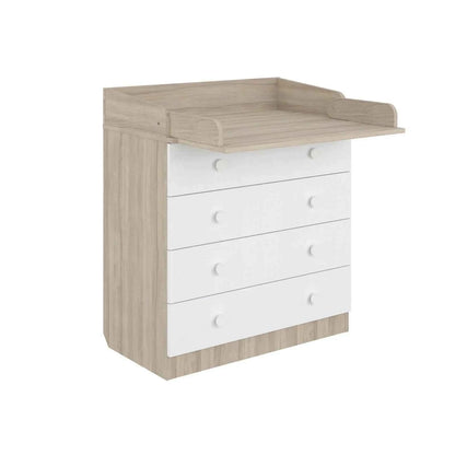 Shefa Kids 800 Changing Dressers - Elm/White