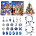 24 Grid Christmas Advent Calendar Countdown Set