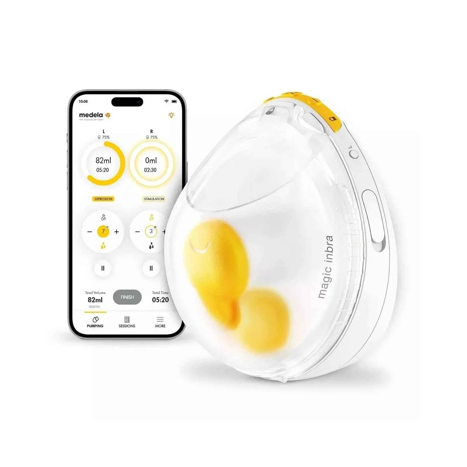 Medela Magic InBra Wearable Single Electric Breast Pump