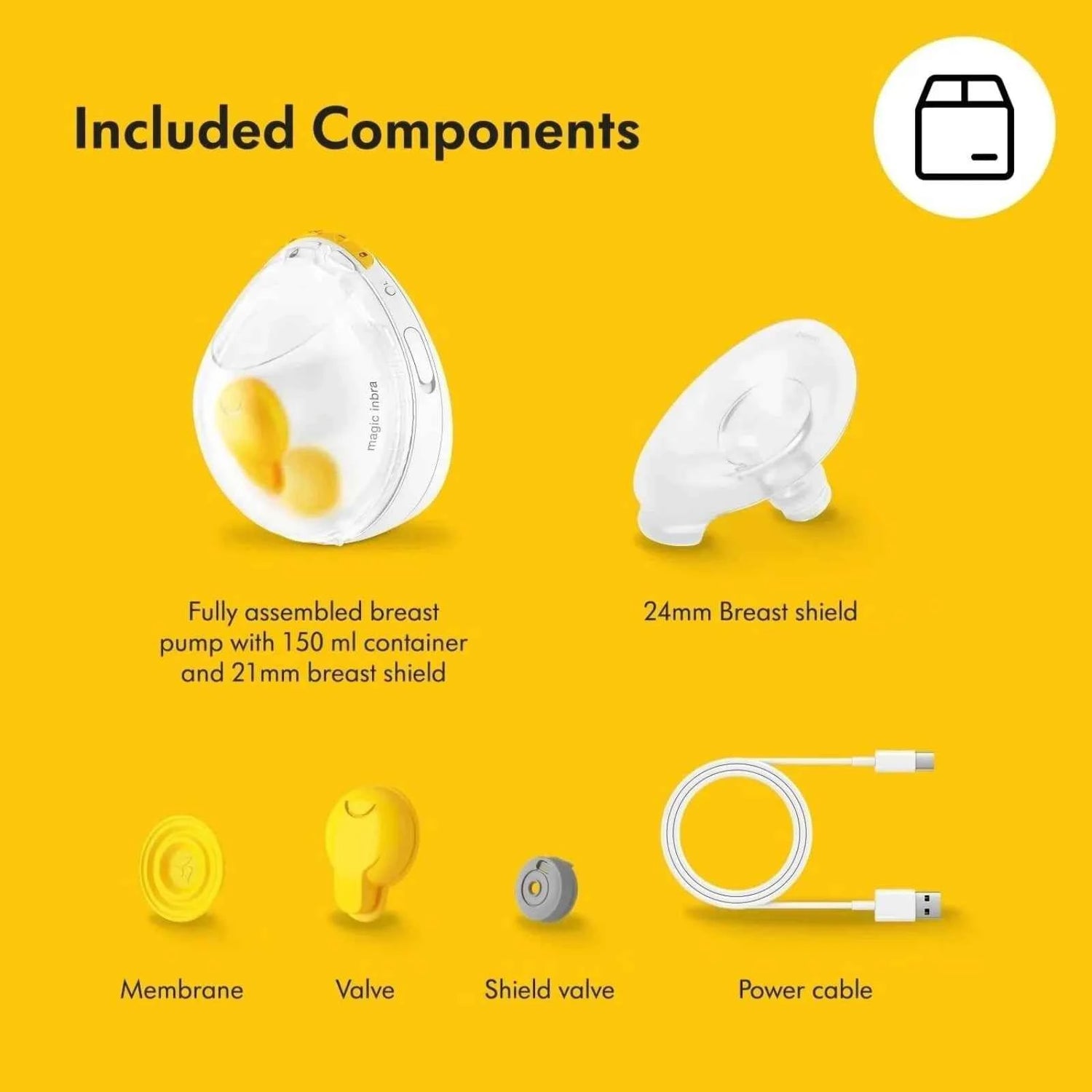 Medela Magic InBra Wearable Double Electic Breast Pump