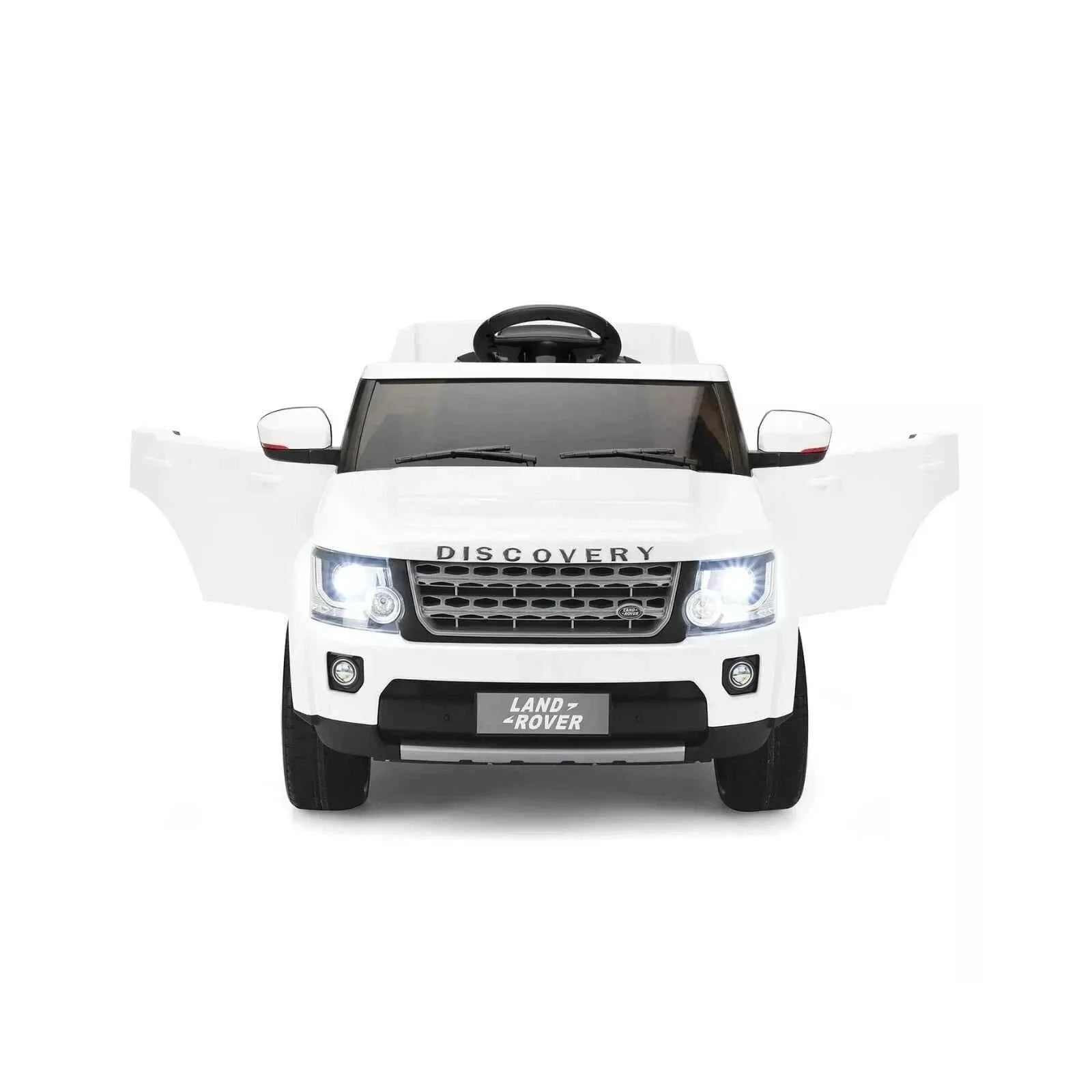 Xootz Landrover Discovery 12V Ride On Lithium - White