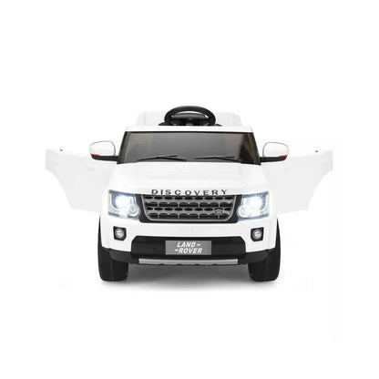 Xootz Landrover Discovery 12V Ride On Lithium - White