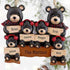 Decoration Bear Family Pendant DIY Name Christmas Tree Personalized Charm Father&