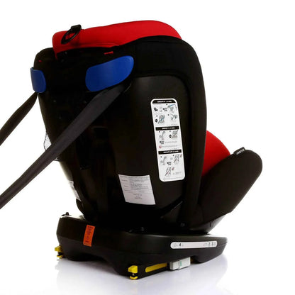 baby plus Orbitfix Group 0+/1/2/3 (Birth to 12 Years) Car Seat - Black Red