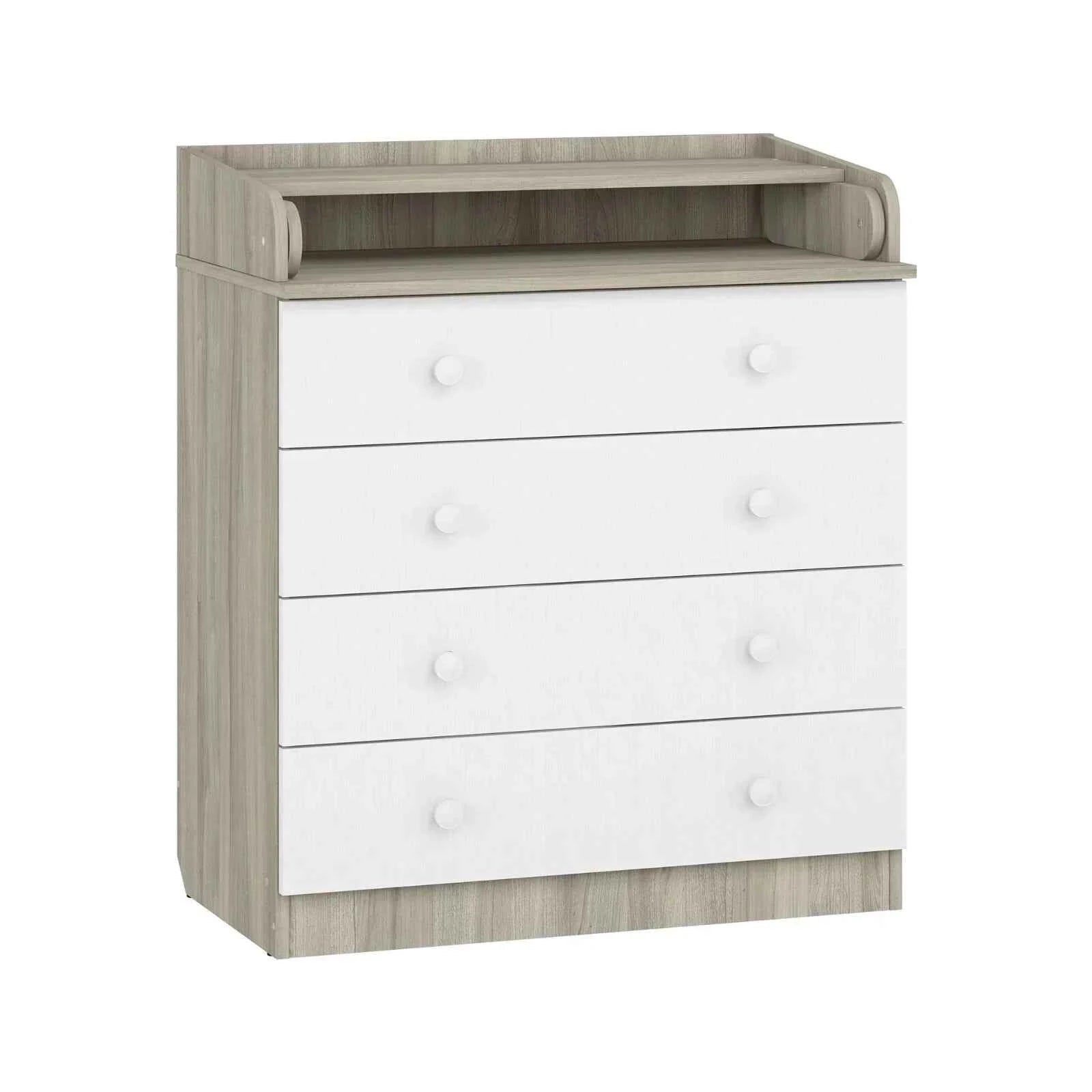 Shefa Kids 800 Changing Dressers - Elm/White