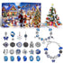 24 Grid Christmas Advent Calendar Countdown Set