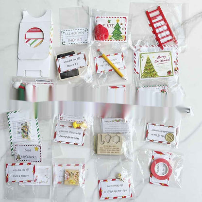 Christmas Gift Box 24-day Puzzle Christmas Countdown Cute Toy Decoration