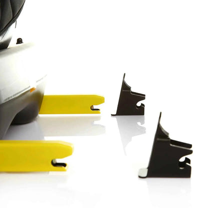 baby plus Orbitfix Group 0+/1/2/3 (Birth to 12 Years) Car Seat - Black Red