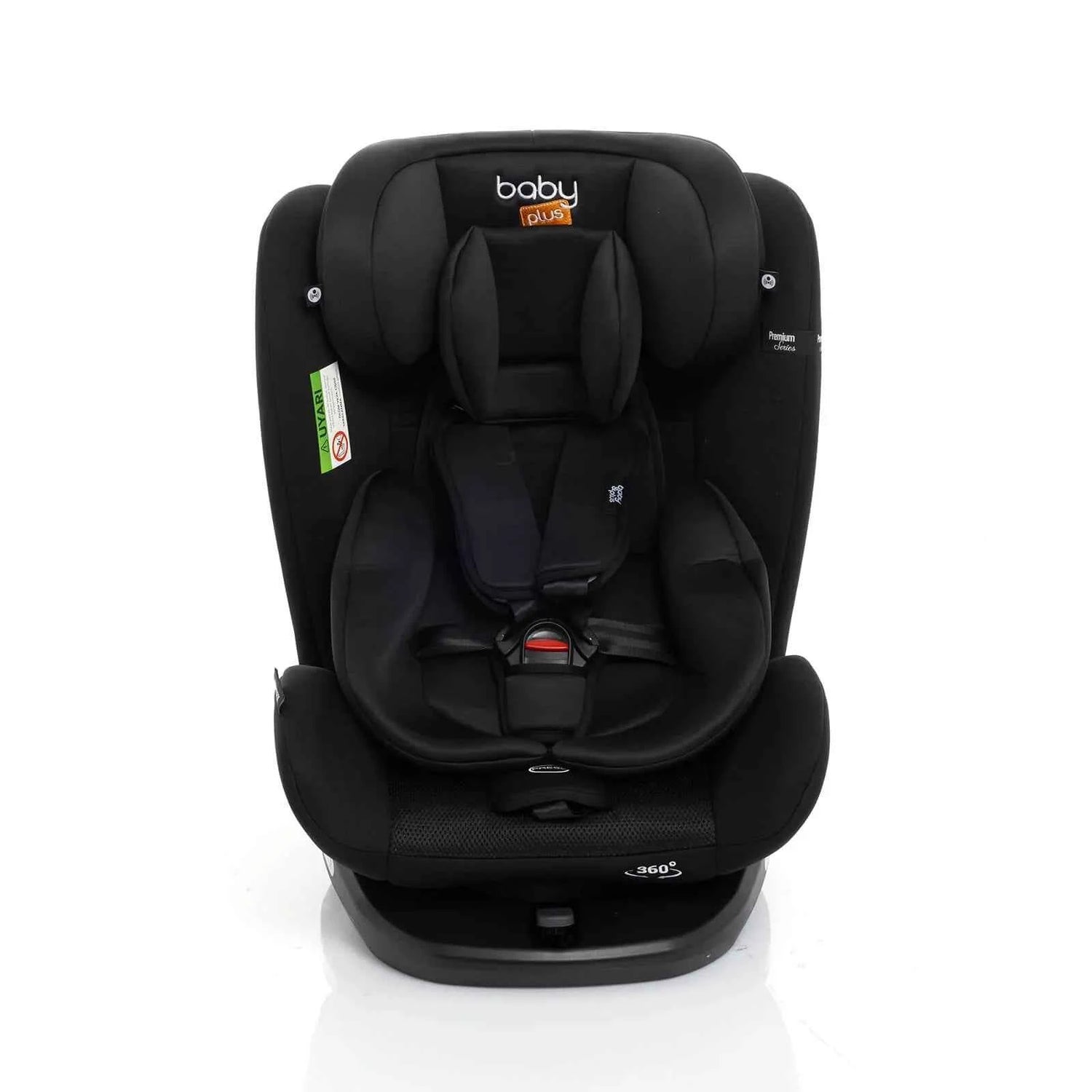 baby plus Orbitfix Group 0+/1/2/3 (Birth to 12 Years) Car Seat - Black