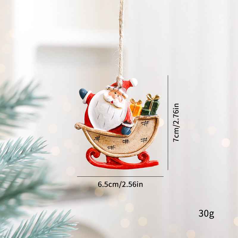 Christmas Decorations Cartoon Elk Ornaments