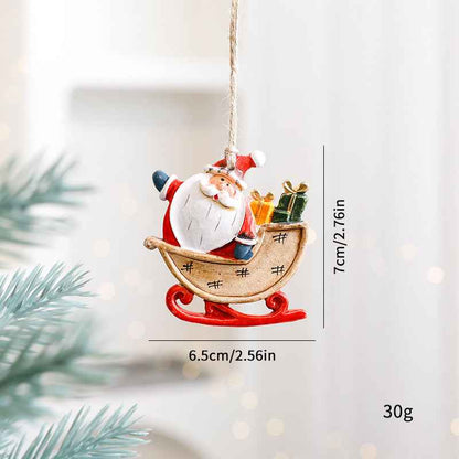 Christmas Decorations Cartoon Elk Ornaments