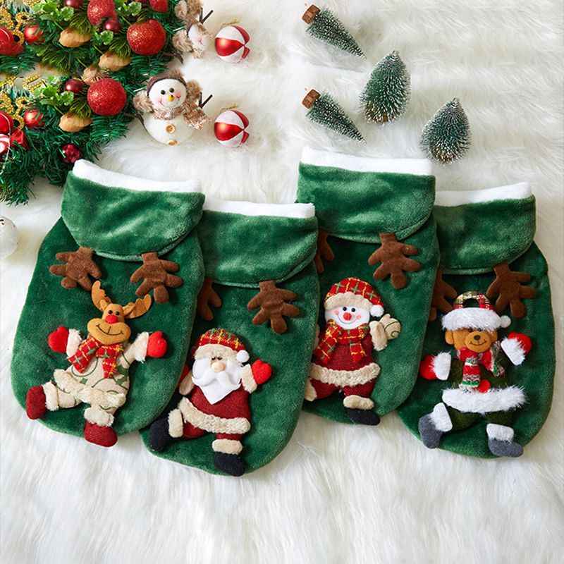 Christmas Dog Clothes Autumn And Winter Flannel Cats Dogs Hoodies Pet Clothes For Small Medium Dogs Christmas Dog Cat Costume