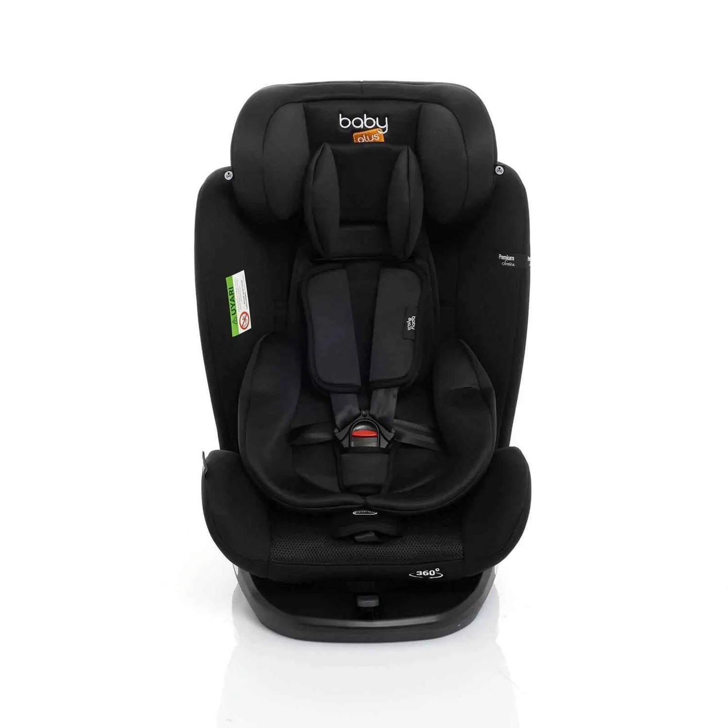 baby plus Orbitfix Group 0+/1/2/3 (Birth to 12 Years) Car Seat - Black